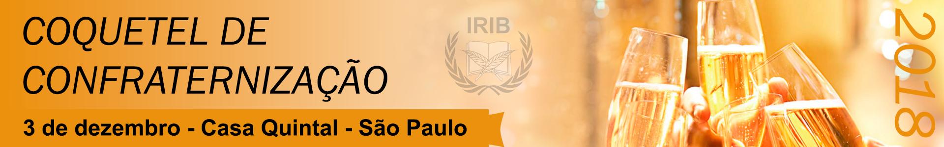 Coquetel de Confraternização 2018