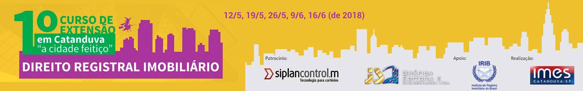 Curso de Extensão em Direito Registral Imobiliário