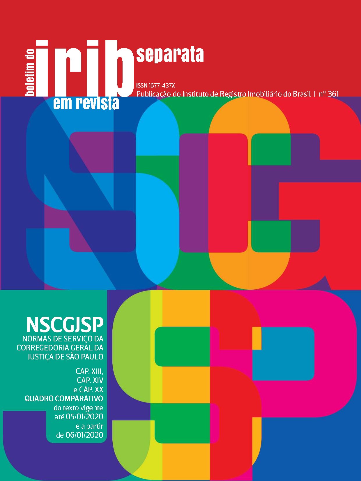 Boletim IRIB em Revista Edição 361