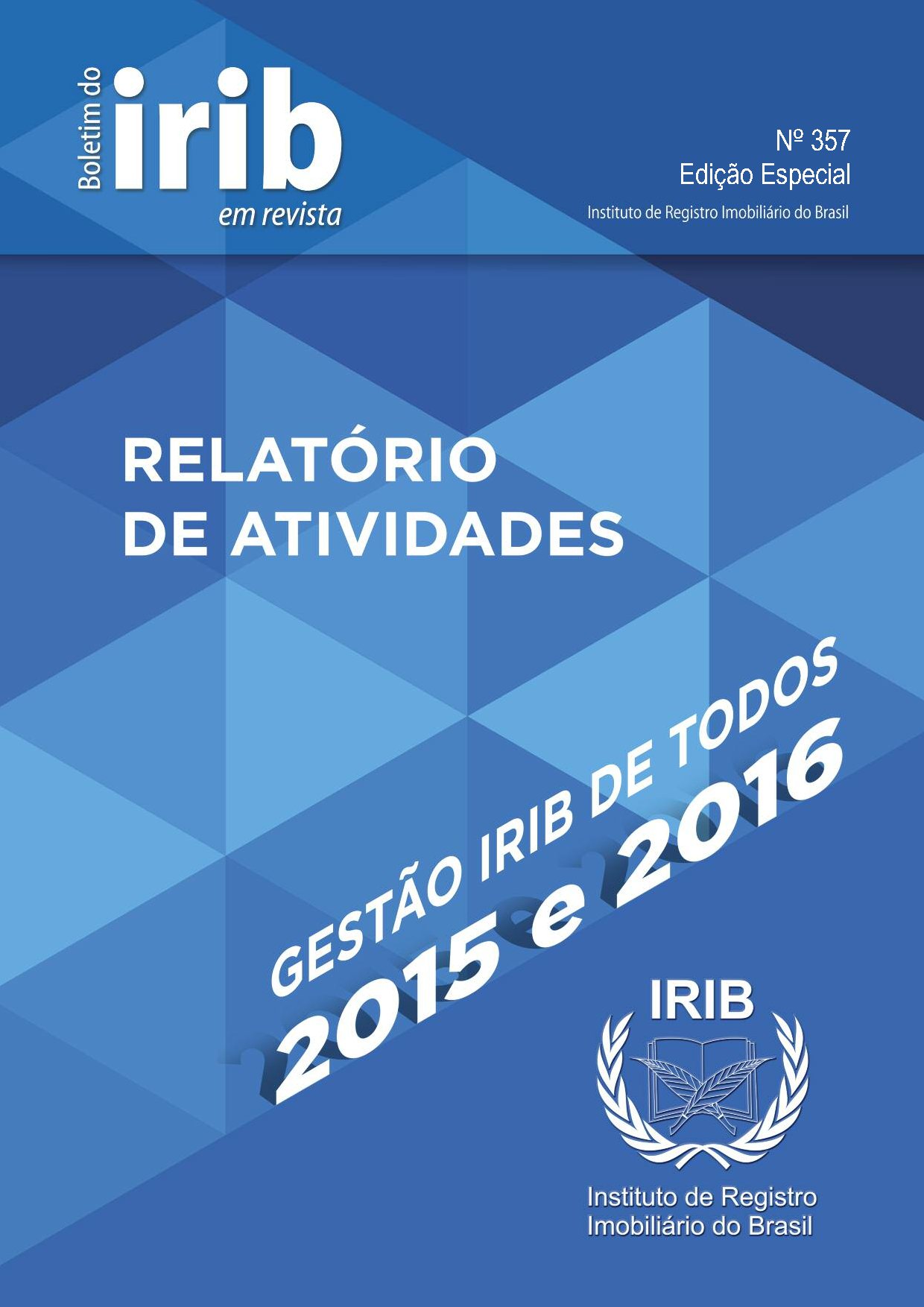 Boletim IRIB em Revista Edição 357