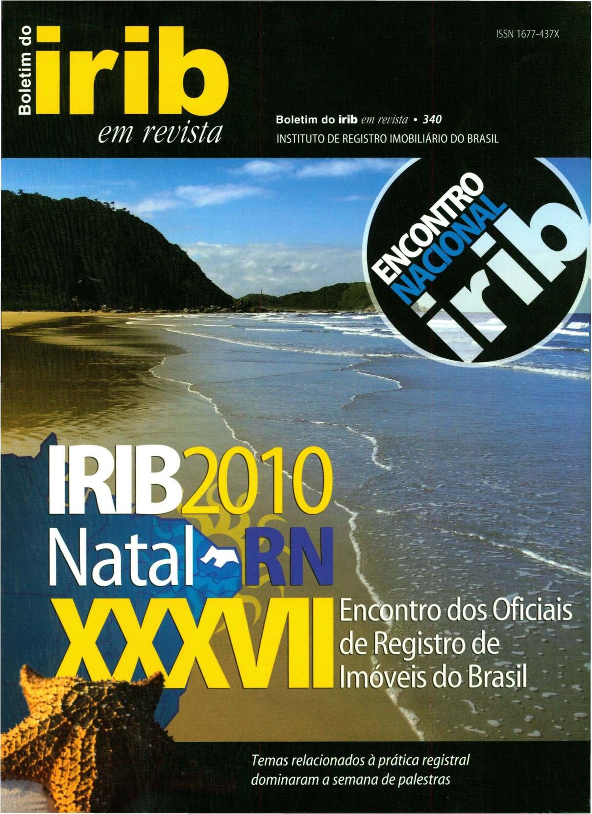 Boletim IRIB em Revista Edição 340