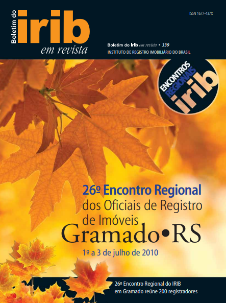 Boletim IRIB em Revista Edição 339