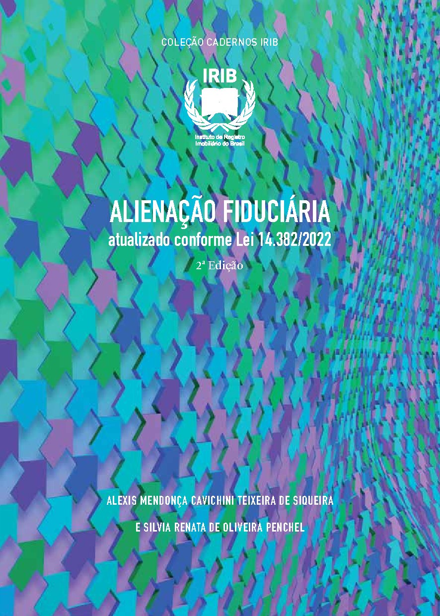 Cadernos IRIB – Alienação Fiduciária – 2ª Edição – 2022