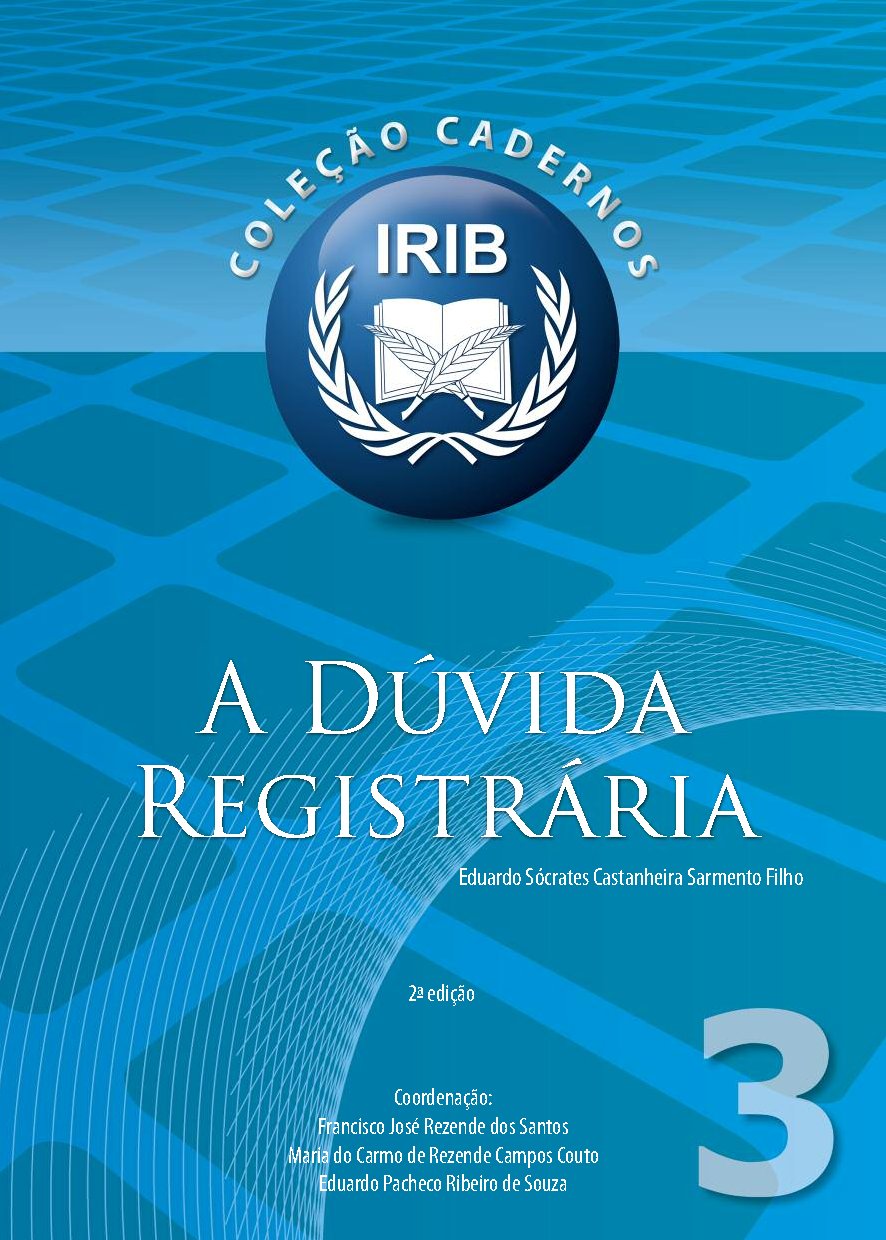 Cadernos IRIB nº 3 – A dúvida registrária